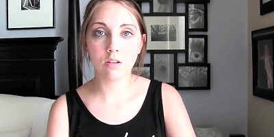 blowjob dad crush- step-daughter thought she wouldnt get caught