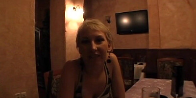 Public lady fingered and fucked in POV in missionary