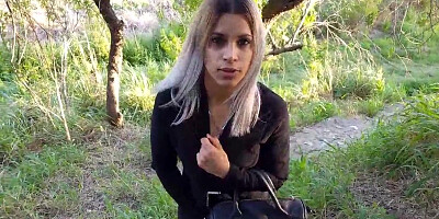 Latina Hot Babe Sex With Stranger In Public Park
