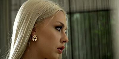 Innocent blondie fucked in the ass hard