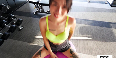 Thai teen emptying BFs saturated balls