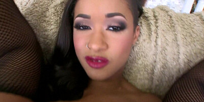 Petite Inked Ebony Babe POV like Sex Show Skin Diamond, Keni Styles, Skin Deep, Jonni Darkko, Ke