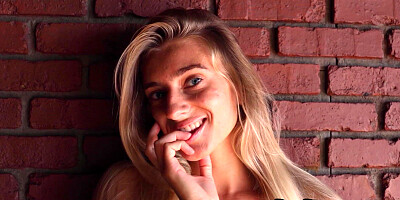 Small tits blonde teen passion posing