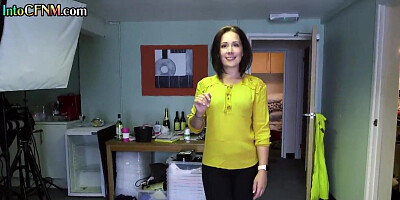 CFNM femdom ladies jerking cock in group HJ session