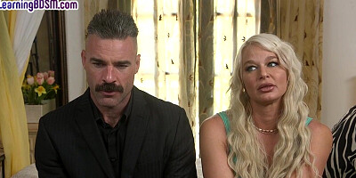 BDSM busty MILFY whipped and fucked by dominant hubby