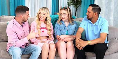 Teens plan to fuck each others stepdads