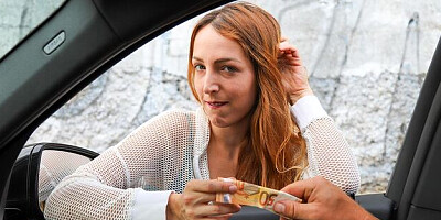 Lia's straight hair porn