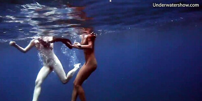 Appealing fiancée's shower babe action