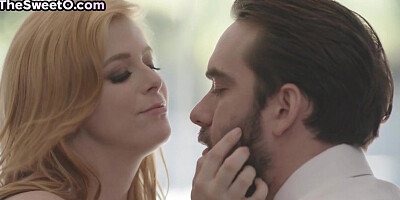 Hot red bae fucked by nympho fucker in missionary in pussy