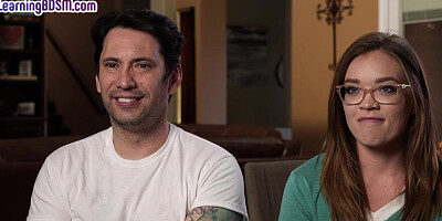 Submissive BDSM pantyhose babe pussydrilled after fingering