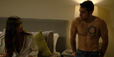 MILF stepmother fucks in doggystyle by big white dick