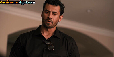 Ebony soldier babe fucked in doggy style by enemy leader