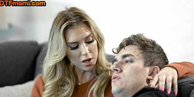 Big booty MILF slut banged by huge dick in wet pussy hole