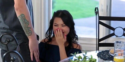 cumshot learing from asian stepmom is essential