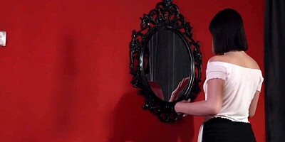 Bigtitted MILF muffdiving her lover after teasing her