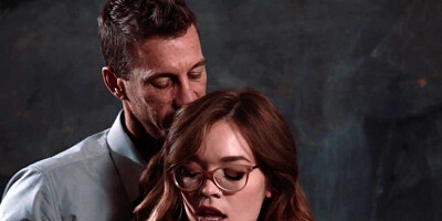 Office wild bae fucked in missionary by big white dick