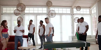 Carmen Valentina Gangbangs Black Men