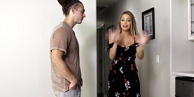 blowjob cougar britney amber bouncing her great ass on younger cock