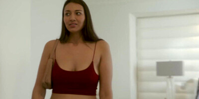 Tour guide fucks Avery Black and Bella Rolland