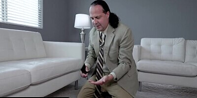 Horny Stepdad Tells Bodacious Babysitter He's Been Dreaming Of Banging Her Tight Little Pussy