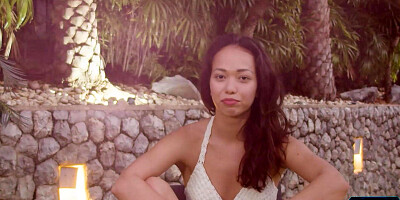 Such a shame petite Asian got a boobjob