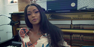 Big booty ebony Playboy model shows off