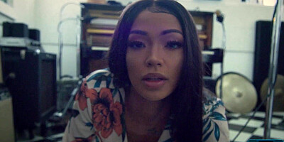 Big booty ebony Playboy model shows off