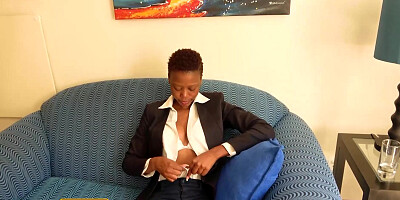 Cheating lying African girl confronted