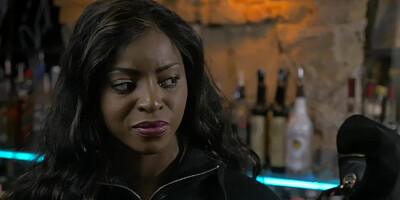 Ebony office bae seduced by nasty dyke in meeting room