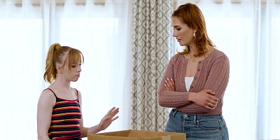 My stepmom and I had an unexpected kiss