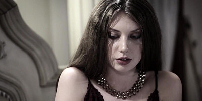 Kinky babe deep throating and riding