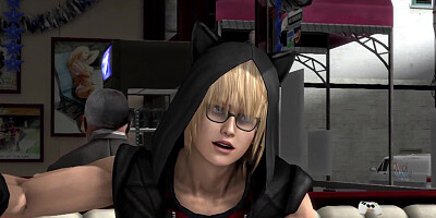 Curvy 3D Stepmom Dominates Big Dick Boy