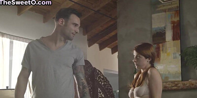 Redhead slutty bae penetrated in pussy in missionary