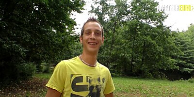 Chubby German Girl Gets Her Pussy Fucked Hard Outdoor - AMATEUR EURO