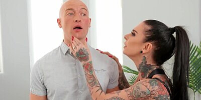 Brazzers - Zac Wild Has To Prove To Joanna Angel That He Has A Big Dick & Can Last Until The End