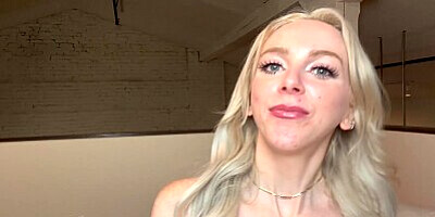 POV JOI Submissive Cute Blonde Makes You Cum Twice - Cum Countdown