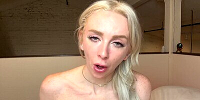 POV JOI Submissive Cute Blonde Makes You Cum Twice - Cum Countdown