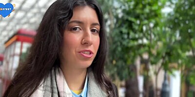 Fuck me right now and cum on my face in public - I want everyone to see me covered in cum! - Cumwalk