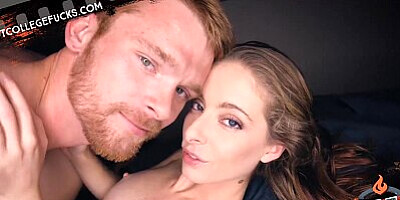 Hot College Fucks - Soccer stud Levi drills Jamie