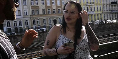 Tourist in Austria (vienna) meets sexy Mona in the city FULL MOVIE
