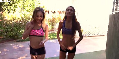 Ass To Ass! Anal Sluts Take Turns Getting Buttholes Stuffed - Rebel Lynn, Angel Smalls