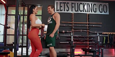 Brazzers - Phat ass Romi Rain gets ass fucked at the gym
