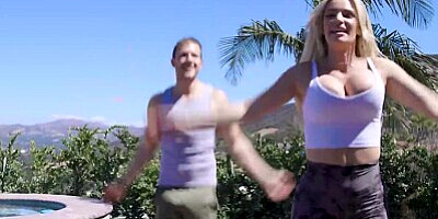 MILFED - Codey Steele Sees Rachael Cavalli's Huge Boobs And Gets Horny So He Fucks Her Hairy Pussy