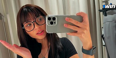 A Day With Mayalis. Choosing Lingerie and Yoga Pants. Met and Fucked a Fan