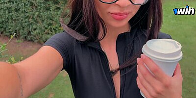 A Day With Mayalis. Choosing Lingerie and Yoga Pants. Met and Fucked a Fan