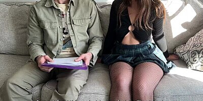 Perfect STUDENT Asks for a good Evaluation of Her Project and She Succeeded