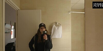 We visit Mallorca in Spain and strangers watch how i suck his cock. Vlog!