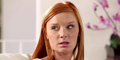 MOMMY S GIRL Stacked MILF Kendra James Caught Redhead Stepdaughter Alex Tanner Touching Herself