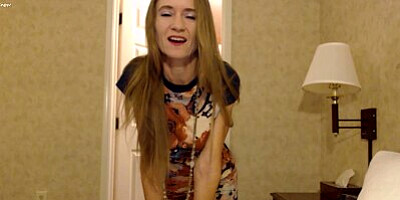 Girlfriend JOI in Hotel Room Countdown Julie Snow Jerk Off Encouragement