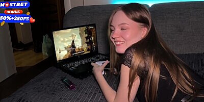 SHE'S GAVE TO FUCK HER PUSSY FOR A GAME - Silvia Wise